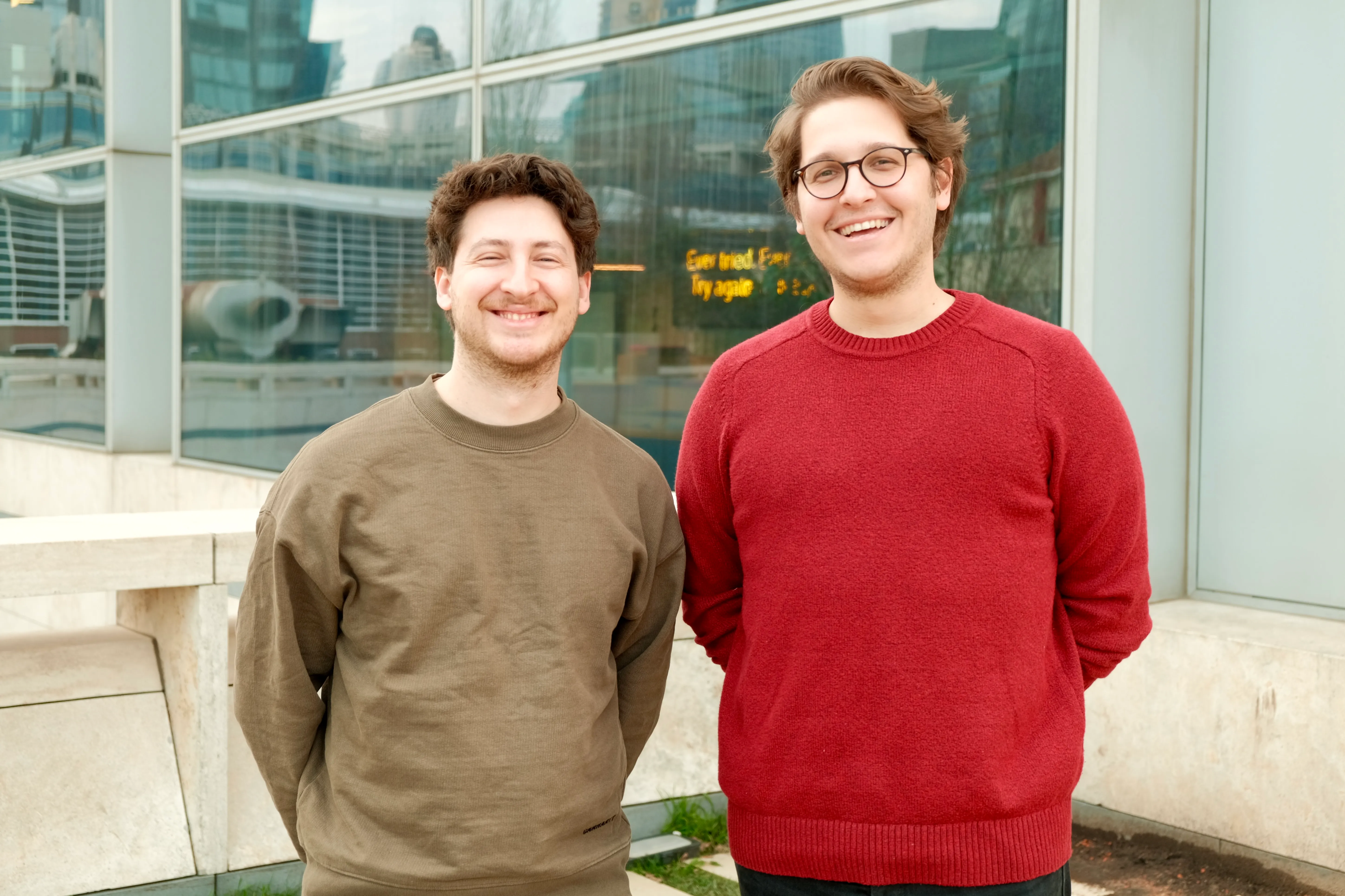 Burak and Sabri, co-founders of Bruin