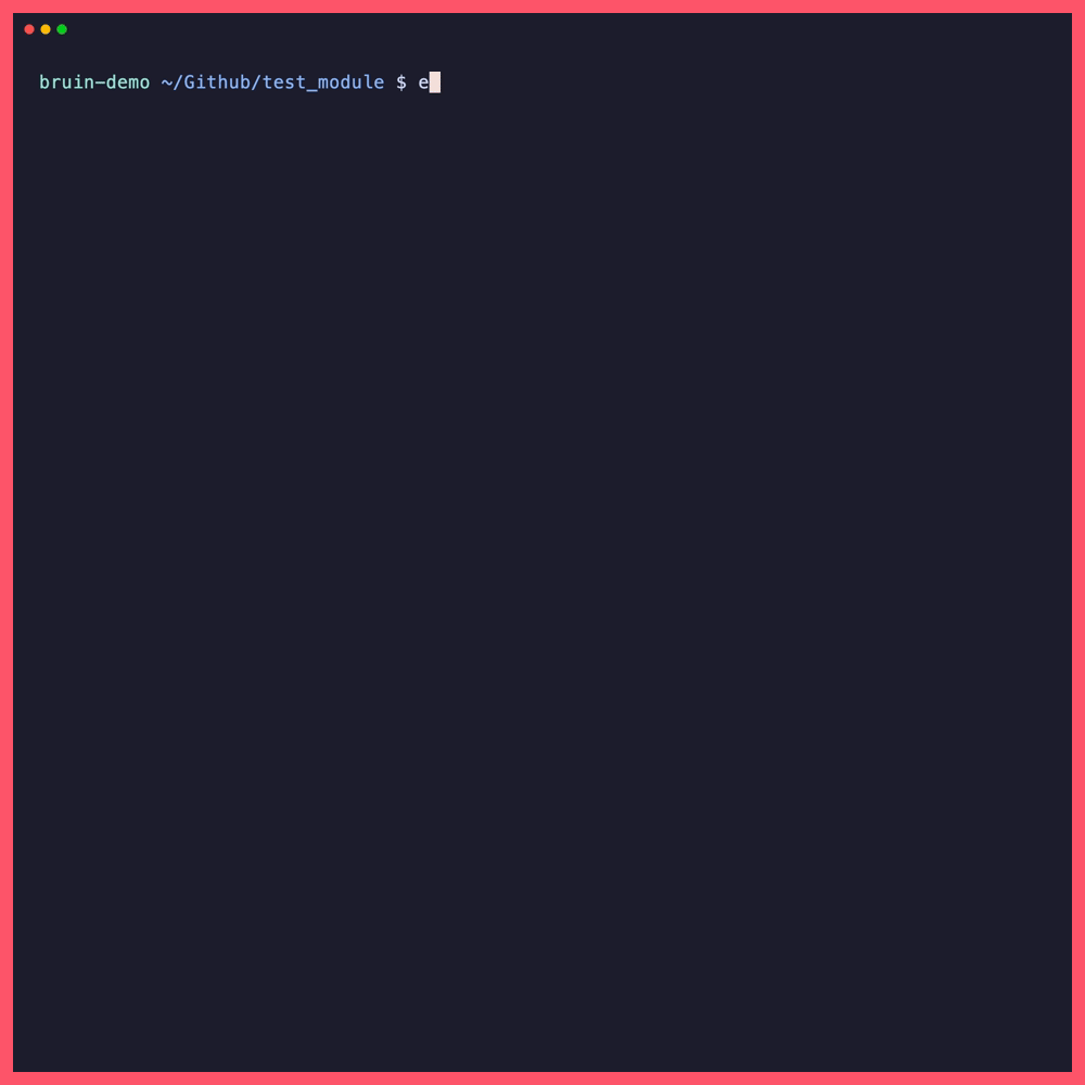 Create a Bruin Project